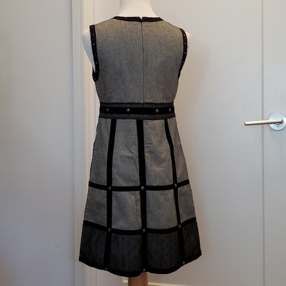 Anna Sui for Target Grey Black Lace Dress - Perfect for Fall - Picture 2 of 9